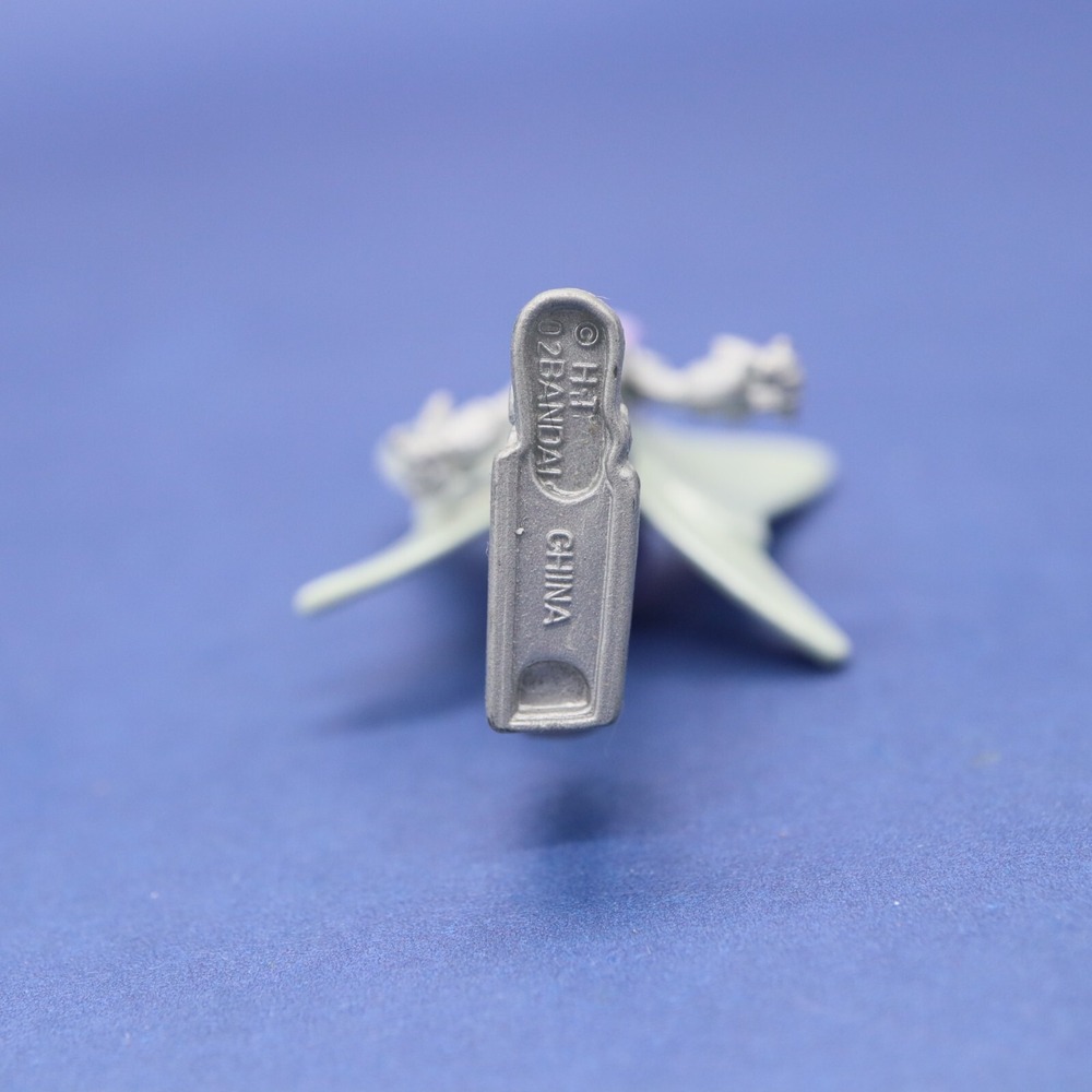 2002 Bandai H-T Digimon Digital Monsters Silver Fairimon Kazemon Mini Figure - Picture 9 of 9
